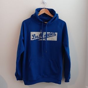 Baseballism Sweater Men Size Small Blue Los Angeles Hoodie